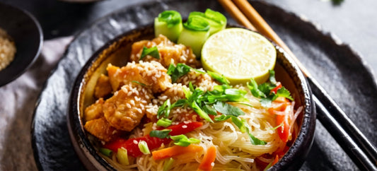 Lemon Herb Chicken Konjac Shirataki Noodles