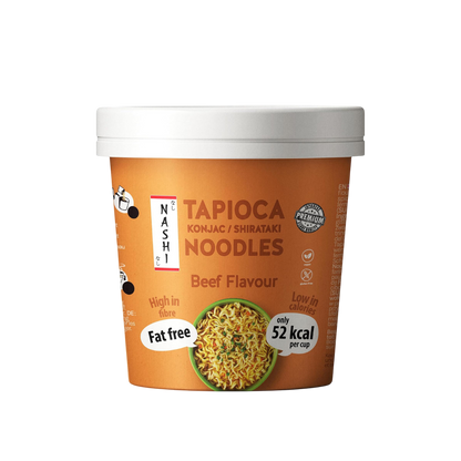 Nashi Tapioca Konjac Shirataki Pot Noodles- Beef Flavour
