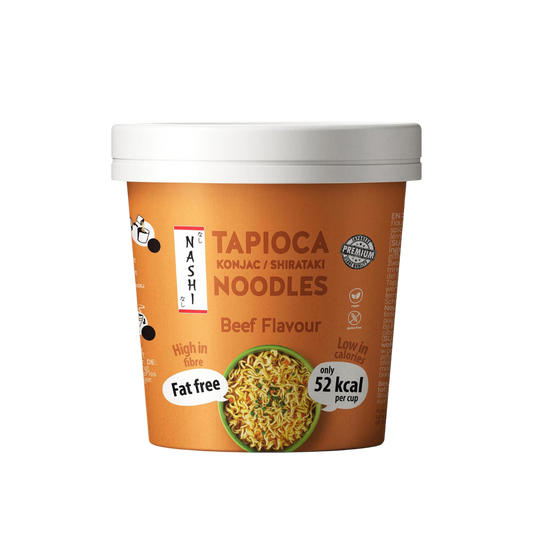 Nashi Tapioca Konjac Shirataki Pot Noodles- Beef Flavour