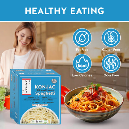 Nashi Shirataki Konjac Moyu Spaghetti (8×190g)