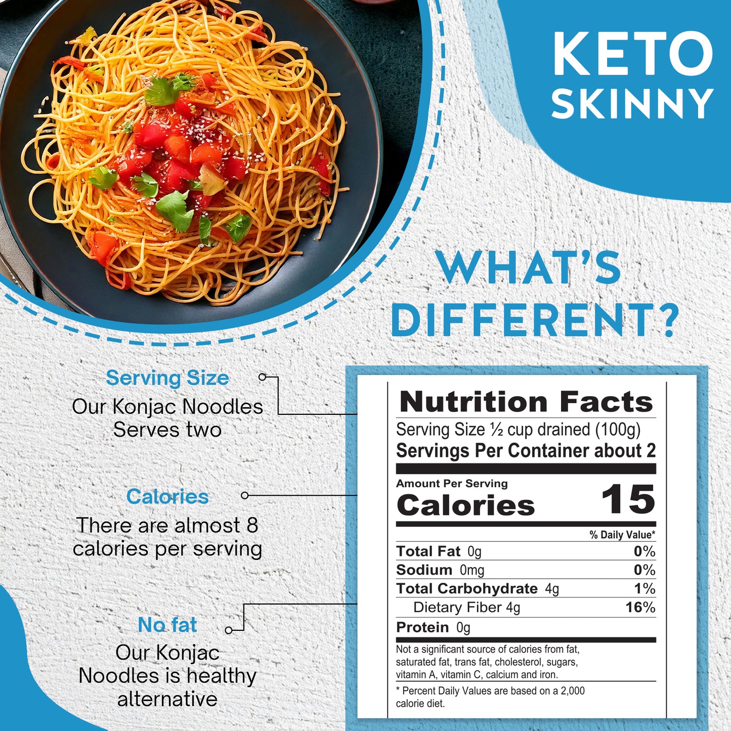 Nashi Shirataki Konjac Moyu Spaghetti (8×190g)