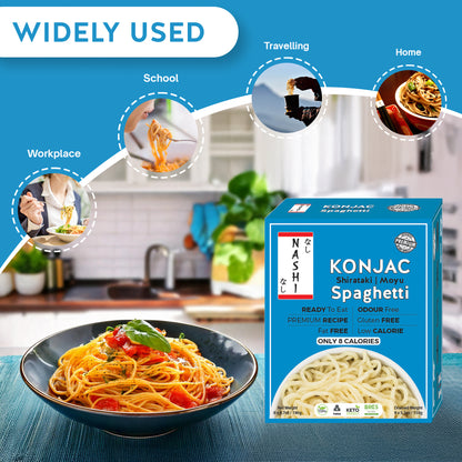 Nashi Shirataki Konjac Moyu Spaghetti (8×190g)