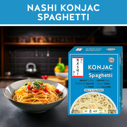 Nashi Shirataki Konjac Moyu Spaghetti (8×190g)