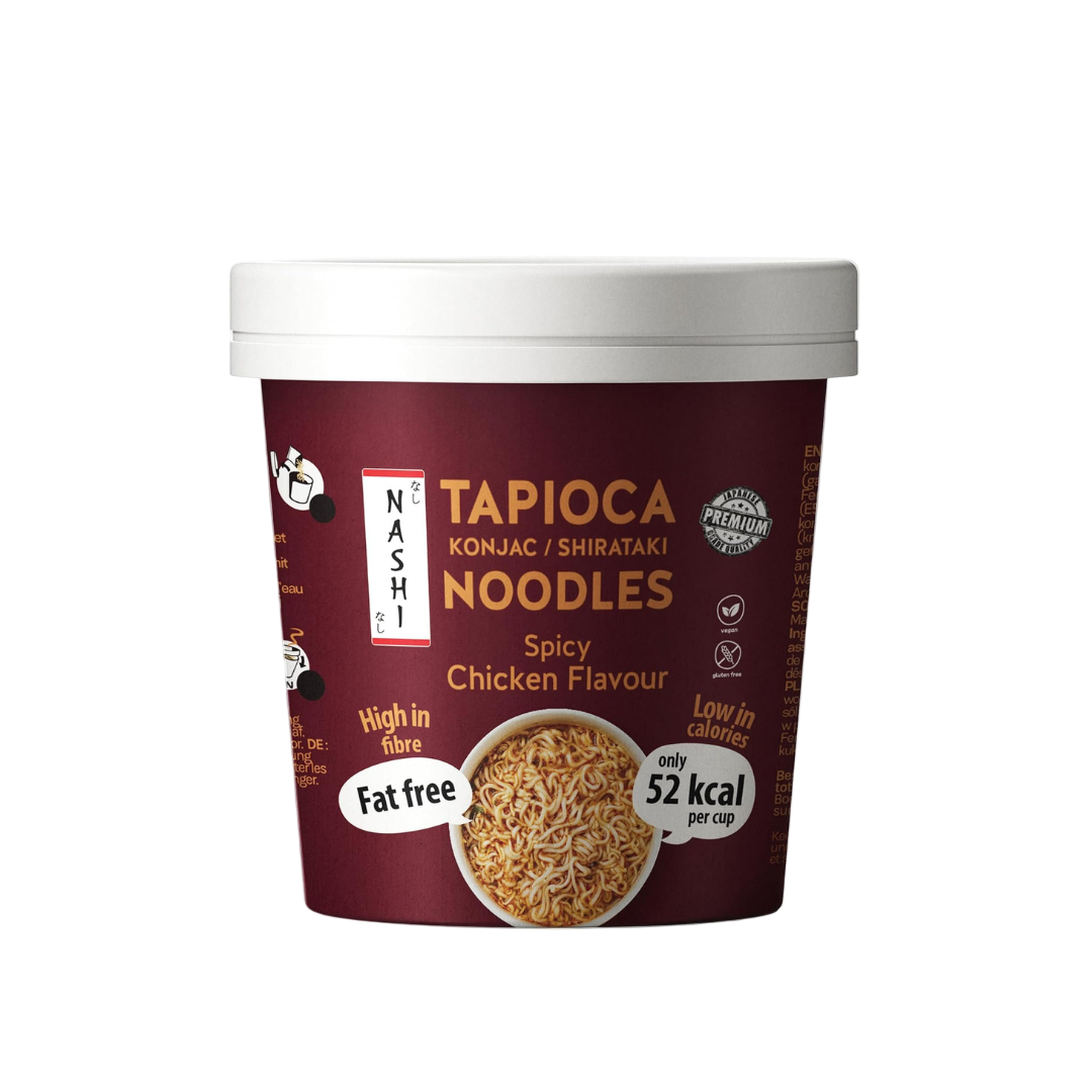 Nashi Tapioca Konjac Shirataki Pot Noodles- Spicy Chicken Flavour